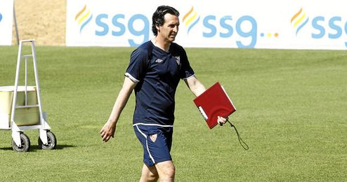 Emery sigue confiando en terminar en puestos europeos. Emery sigue confiando en terminar en puestos europeos.