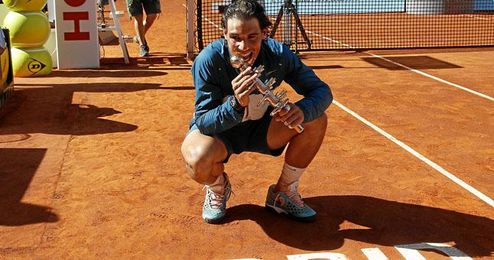 Rafa Nadal, campeón del Masters 1000 de Madrid. Rafa Nadal, campeón del Masters 1000 de Madrid.