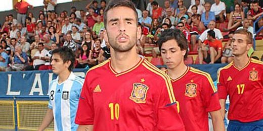 Nono ha sido convocado por la selección española sub 20 para un amistoso el próximo martes ante Paraguay. Nono ha sido convocado por la selección española sub 20 para un amistoso el próximo martes ante Paraguay.