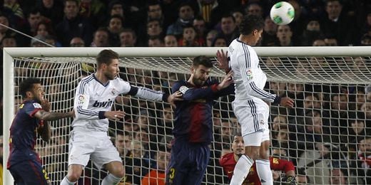 El Real Madrid durante su último encuentro en Copa El Real Madrid durante su último encuentro en Copa