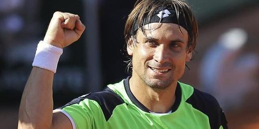 Ferrer tras ganarle a Robredo. Ferrer tras ganarle a Robredo.