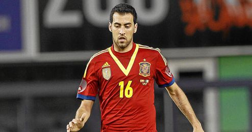 Busquets marcó a Italia el primer penalti de su carrera. Busquets marcó a Italia el primer penalti de su carrera.