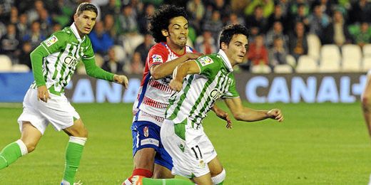 Iriney en el partido contra el Betis de la pasada temporada Iriney en el partido contra el Betis de la pasada temporada