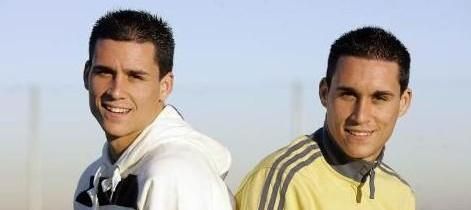 José y Juanmi Callejón, en el Castilla José y Juanmi Callejón, en el Castilla