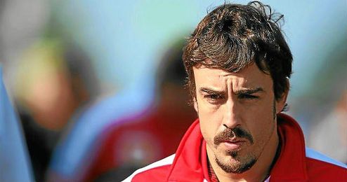 Fernando Alonso, durante el Gran Premio de Alemania en Nurburgring. Fernando Alonso, durante el Gran Premio de Alemania en Nurburgring.