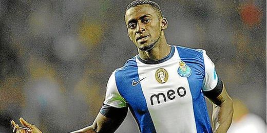 El jugador colombiano Jackson Martínez con la camiseta del Oporto El jugador colombiano Jackson Martínez con la camiseta del Oporto