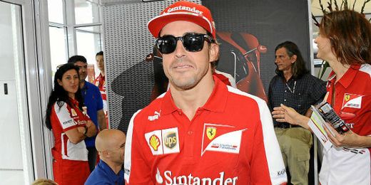 Alonso se encuentra satisfecho con el quinto puesto. Alonso se encuentra satisfecho con el quinto puesto.