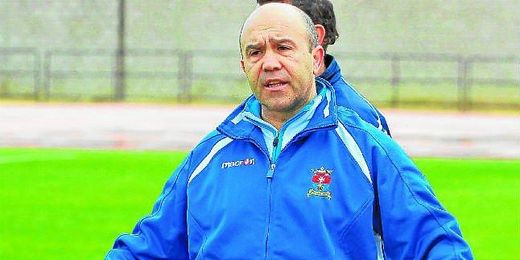 El entrenador del San José, Juan Carlos Garzón El entrenador del San José, Juan Carlos Garzón