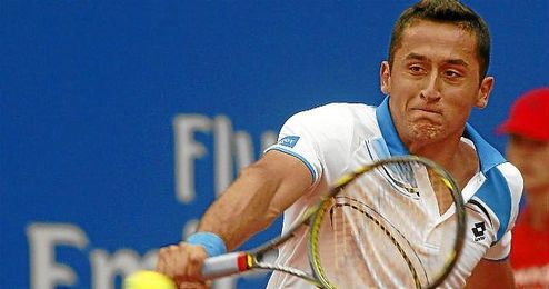 Almagro durante el pasado Conde Godó. Almagro durante el pasado Conde Godó.