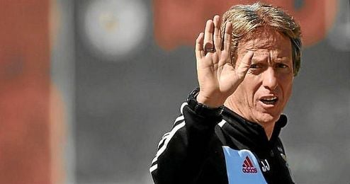 Jorge Jesús, entrenador del Benfica. Jorge Jesús, entrenador del Benfica.