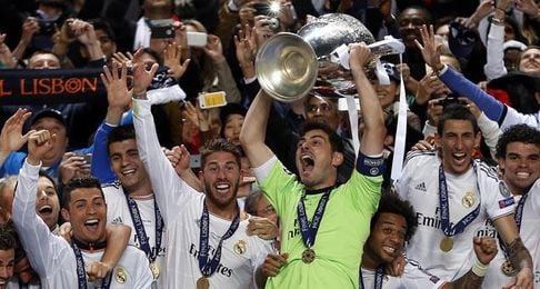 El Real Madrid celebra su décima Copa de Europa. El Real Madrid celebra su décima Copa de Europa.