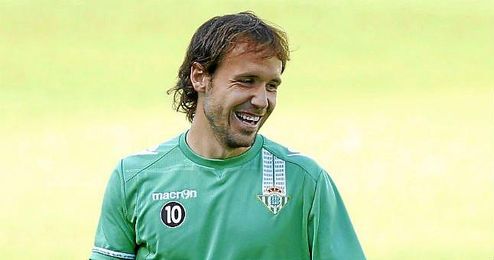 Verdú, durante un entrenamiento esta temporada. Verdú, durante un entrenamiento esta temporada.