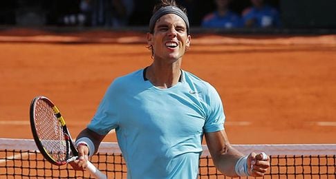Nadal no sufre y alcanza su novena final en Roland Garros Nadal no sufre y alcanza su novena final en Roland Garros