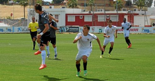 Imagen del choque de ida de cuartos ante el Espanyol. Imagen del choque de ida de cuartos ante el Espanyol.