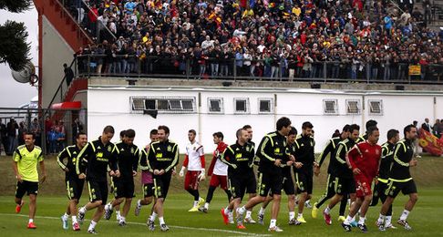 La selección causa furor en Brasil. La selección causa furor en Brasil.