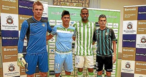 Imagen de la presentación de las camisetas de la temporada 13/14. Imagen de la presentación de las camisetas de la temporada 13/14.
