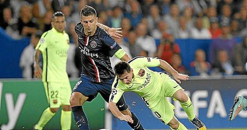 El Barça perdió ayer en París. El Barça perdió ayer en París.
