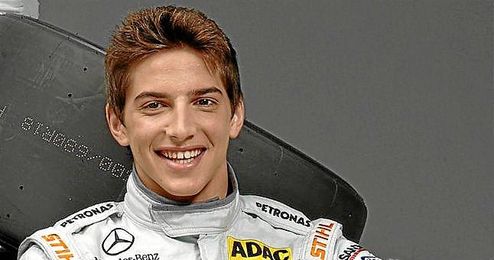 Roberto Merhi, piloto español. Roberto Merhi, piloto español.