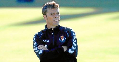 Rubi, entrenador del Real Valladolid. Rubi, entrenador del Real Valladolid.