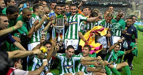 Celebración de la Copa del Rey en 2005 Celebración de la Copa del Rey en 2005