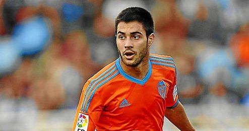 Carles Gil durante el encuentro liguero ante la Real Sociedad en Anoeta. Carles Gil durante el encuentro liguero ante la Real Sociedad en Anoeta.