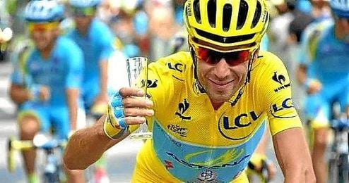 Nibali celebrando su victoria la pasada edición. Nibali celebrando su victoria la pasada edición.