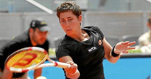 Carla Suárez se estrenó en Sofía con un sólido triunfo. Carla Suárez se estrenó en Sofía con un sólido triunfo.