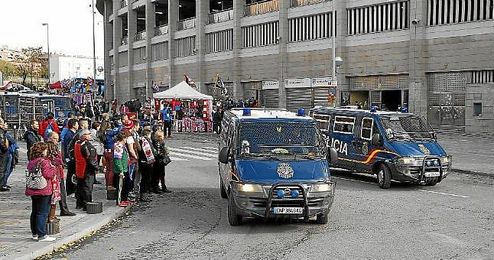 La Policía no tenía constancia de la citación entre ultras La Policía no tenía constancia de la citación entre ultras