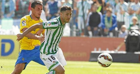 Cejudo en el partido ante Las Palmas Cejudo en el partido ante Las Palmas