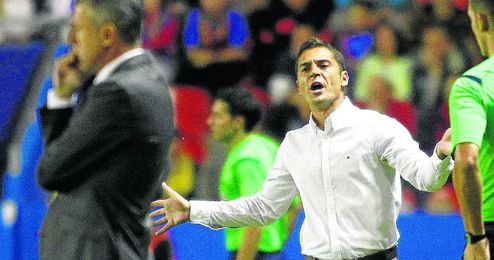La temporada pasada, con Francisco en el banquillo, el Almería cayó en segunda ronda de Copa ante el Racing. La temporada pasada, con Francisco en el banquillo, el Almería cayó en segunda ronda de Copa ante el Racing.