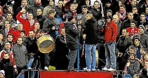 El Frente Atlético en un partido El Frente Atlético en un partido