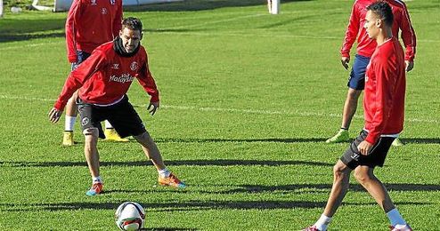 Entrenamiento del Sevilla Entrenamiento del Sevilla