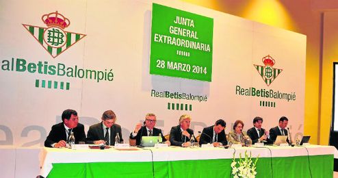 La junta general ordinaria del Betis se celebrará este tarde en primera convocatoria sobre las 20:00 horas. La junta general ordinaria del Betis se celebrará este tarde en primera convocatoria sobre las 20:00 horas.