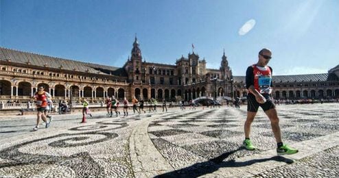 El centro de Sevilla volverá a convertirse en pista de atletismo El centro de Sevilla volverá a convertirse en pista de atletismo