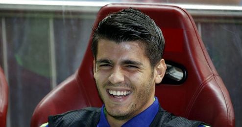 Álvaro Morata se muestra optimista ante el Atlético Álvaro Morata se muestra optimista ante el Atlético