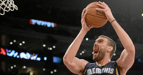 Marc Gasol, el mejor de la noche Marc Gasol, el mejor de la noche