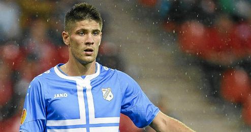 Kramaric en un partido bajo lluvia con el Rijeka. Kramaric en un partido bajo lluvia con el Rijeka.