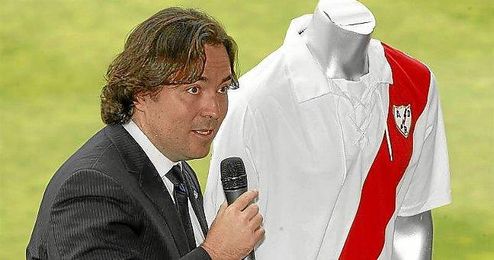 El presidente rayista en un acto. El presidente rayista en un acto.