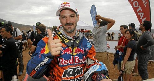 Jordi Viladoms tratará de ganar este año la prueba de motos del Dakar Jordi Viladoms tratará de ganar este año la prueba de motos del Dakar