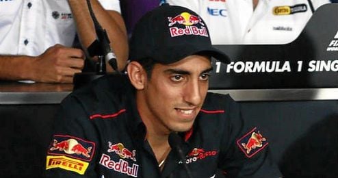 El piloto reserva de Red Bull, Sébastien Buemi. El piloto reserva de Red Bull, Sébastien Buemi.
