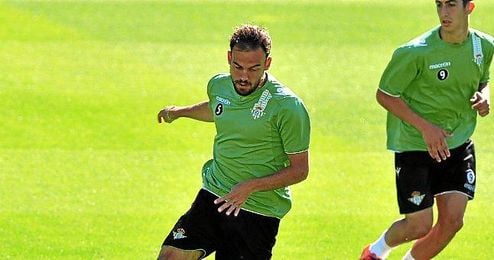 Matilla entrenando. Matilla entrenando.
