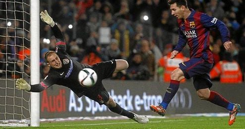 Messi hizo el tanto de la victoria. Messi hizo el tanto de la victoria.