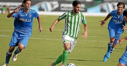 Carlos García fue de los más destacados en el Betis B. Carlos García fue de los más destacados en el Betis B.