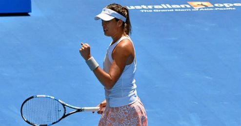 Muguruza es una de las promesas del tenis español Muguruza es una de las promesas del tenis español