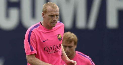 Mathieu durante un entrenamiento Mathieu durante un entrenamiento