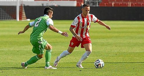 Lance del Almería B-Betis B de hoy. Lance del Almería B-Betis B de hoy.