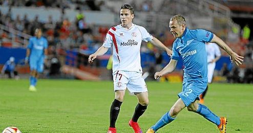 El Zenit ya piensa en la vuelta ante el Sevilla. El Zenit ya piensa en la vuelta ante el Sevilla.