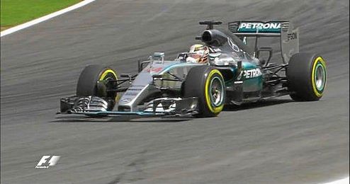 Hamilton saldrá segundo. Hamilton saldrá segundo.