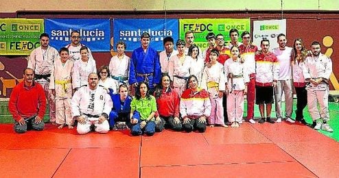 Imagen de la Selección Española de Judo. Imagen de la Selección Española de Judo.