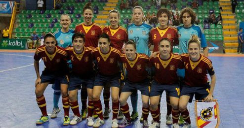 Selección española de fútbol sala femenino. Selección española de fútbol sala femenino.